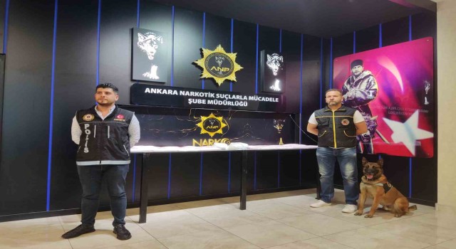 Ankara'da Narkotik Polis ekiplerinden rekor metamfetamin operasyonu