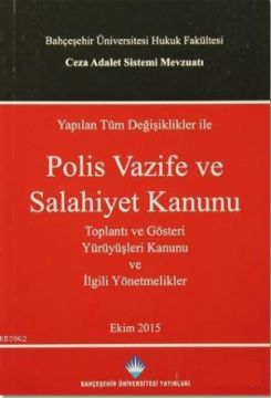 2559 Sayılı Polis Vazife ve Selahiyet Kanunu