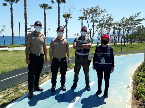 Antalya halkı Polisimiz ve Gece Kartallarıyla Güvende