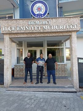 Demirci İlçe Emniyet Müdürlüğü’ne Nezaket Ziyaretimiz