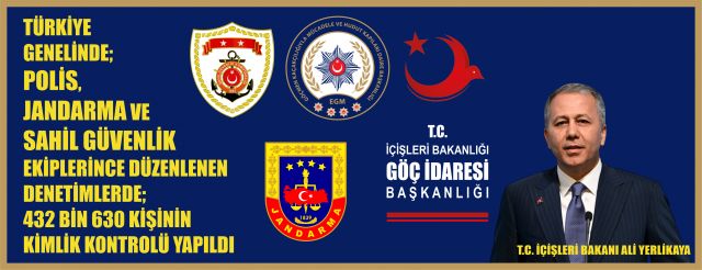 Göçmen kaçakçılığı organizatörleri ile düzensiz göçe yönelik operasyonlar aralıksız devam ediyor